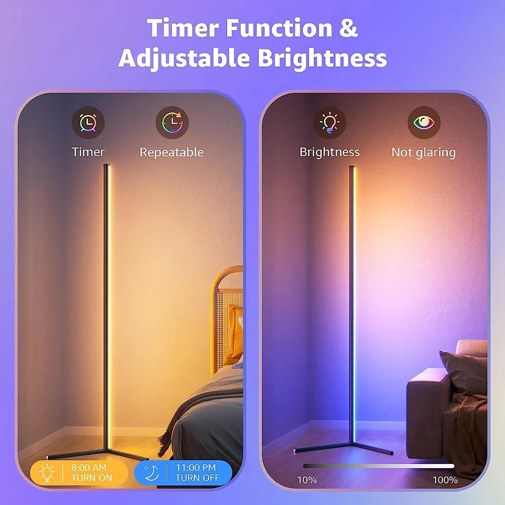 Nordic™ LED Dimmable Corner Smart APP Decor