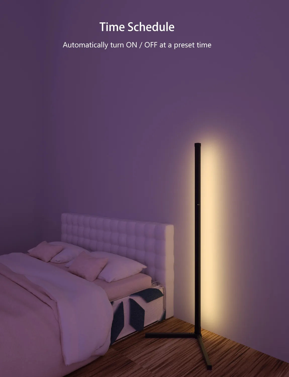 Nordic™ LED Dimmable Corner Smart APP Decor